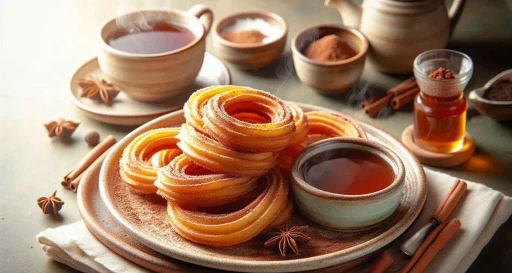 Churros horneados sin azúcar