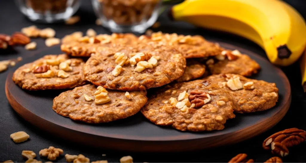 Galletas de avena y plátano