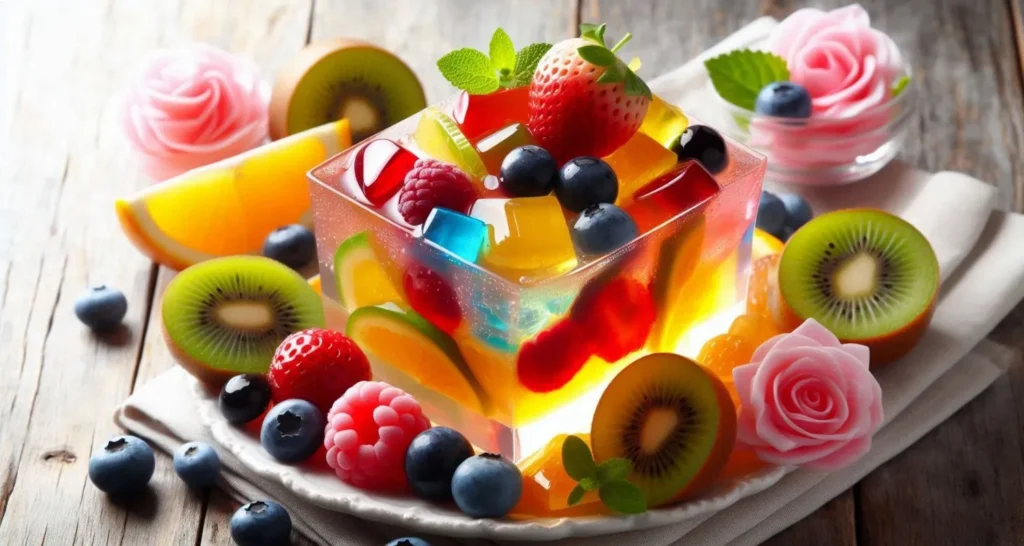 Gelatina de Frutas: Colorida y Refrescante