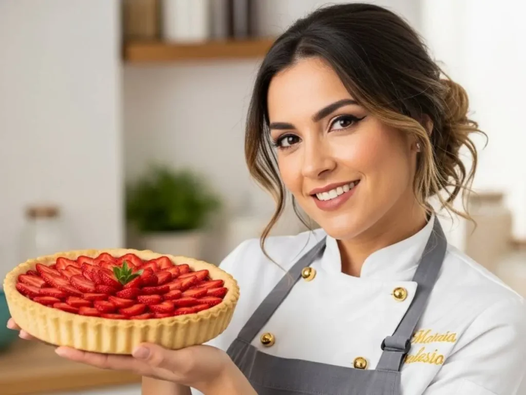 Mariana de Mariana Postres te invita a preparar su pay de fresa